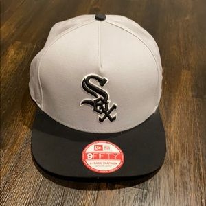 New Era White Sox A Frame SnapBack Hat